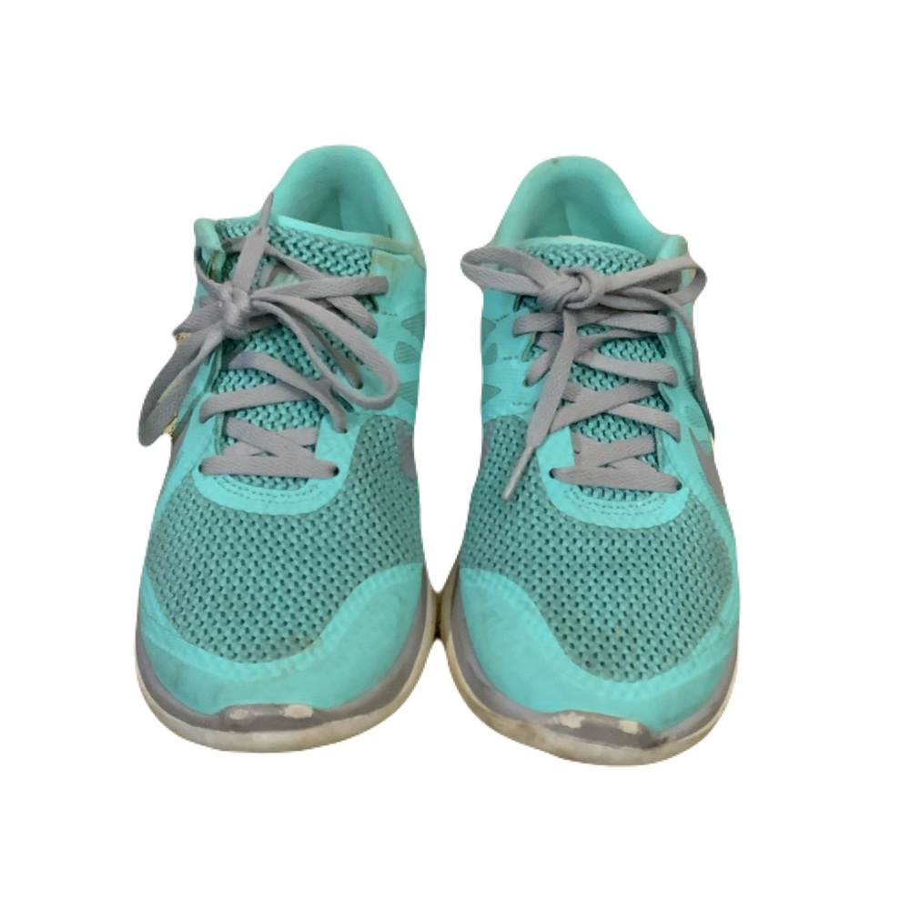Nike Turquoise and Gray Sneakers